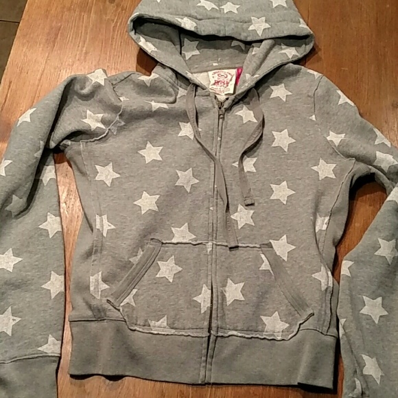 victoria secret grey hoodie